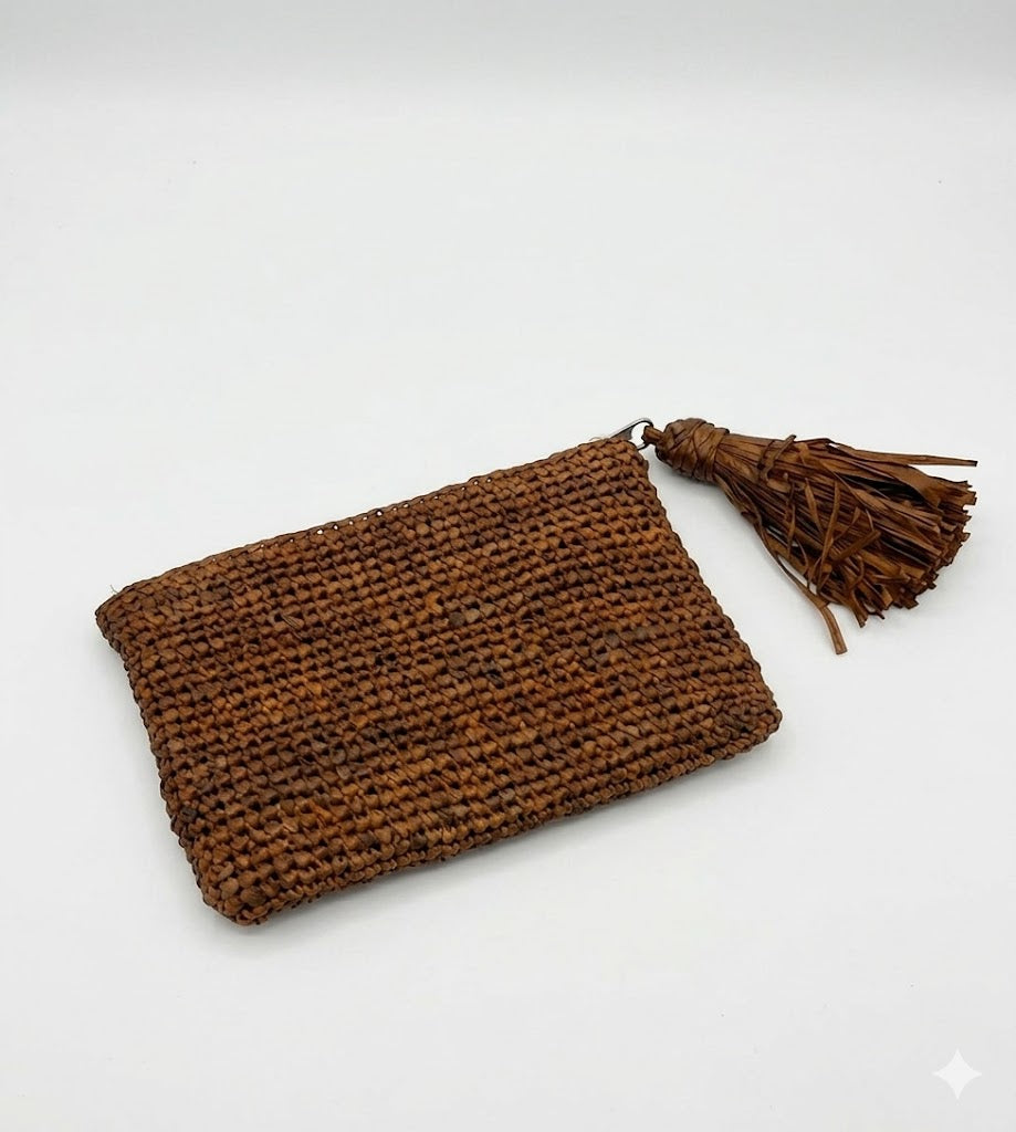 NATURELLEMENT - Pochette TOM marrone