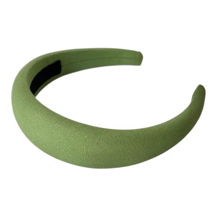 SCOCCA cerchietto verde pastello